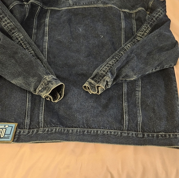 FJ 560 Men's Blue Denim Jacket #y2k #ventage #hiphop - Picture 6 of 10